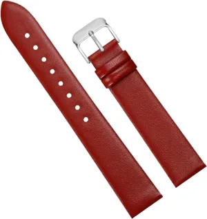 Watch Chain with Pin Buckle 10-22mm profitable defender Red Genuine Leather Watch Strap Women Universal Cowhide 