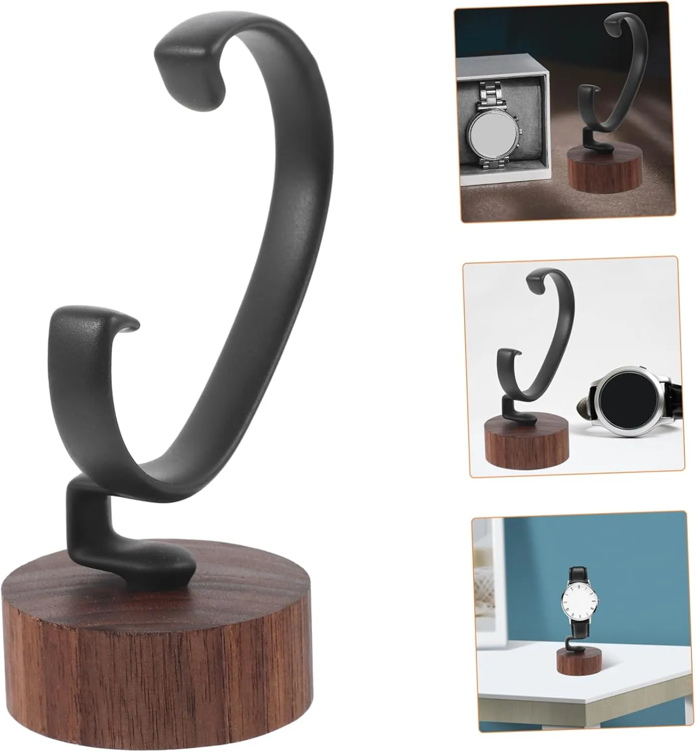 Watch Display Holder Shaped Stand for Men Women Detachable Design for Sturdy Base for Showcasing ever Watches and Preventing Scratches 4pcs Wrist 
