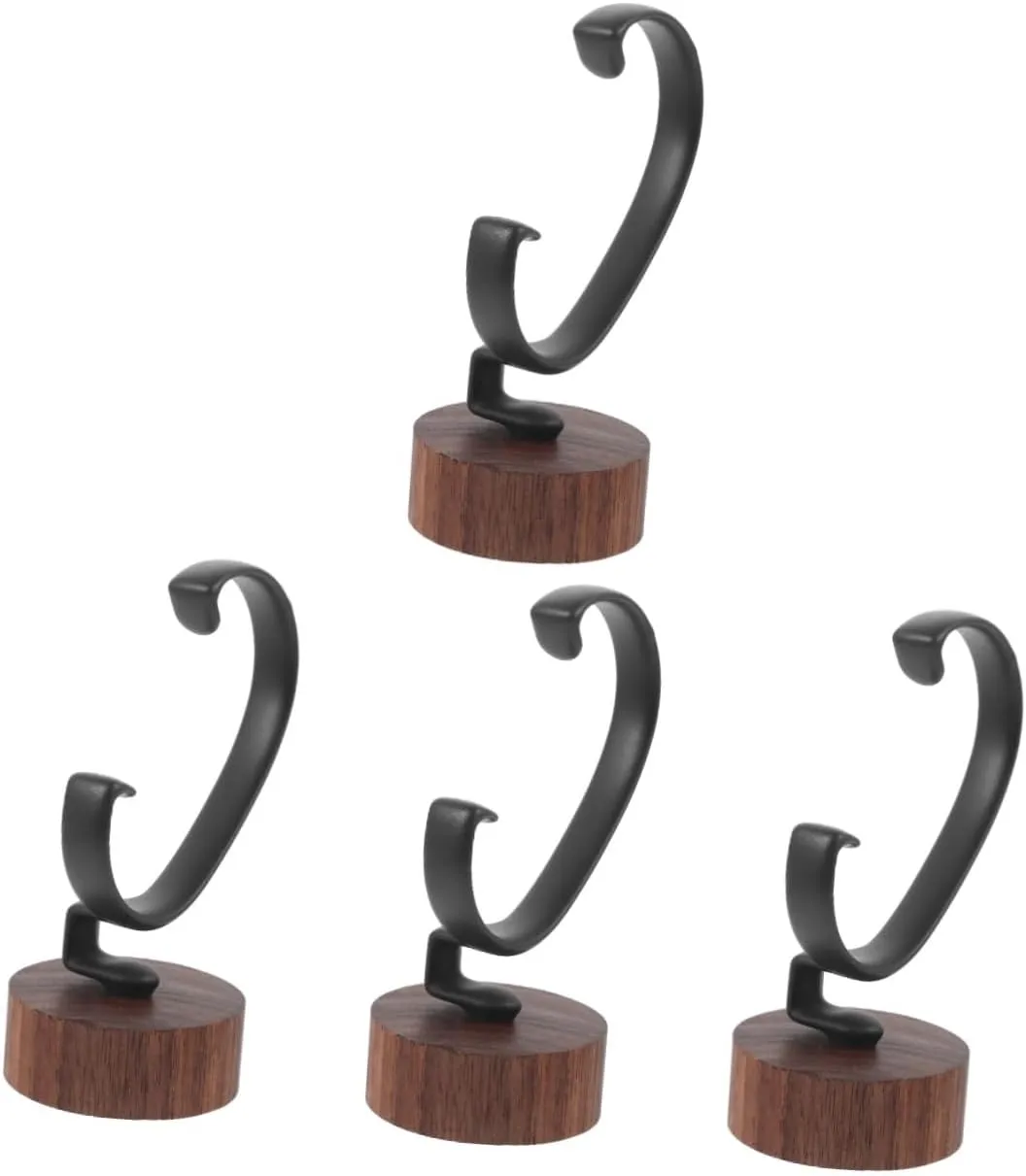 Watch Display Holder Shaped Stand for Men Women Detachable Design for Sturdy Base for Showcasing ever Watches and Preventing Scratches 4pcs Wrist 