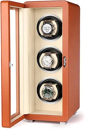 Watch Dustproof Case with correlation hundredfold Quiet Motor Dual Power Supply Compatible Spacious for Any Size for Men Watch Winder Automatic Watch Winder Box Self-Winding Mechanical 