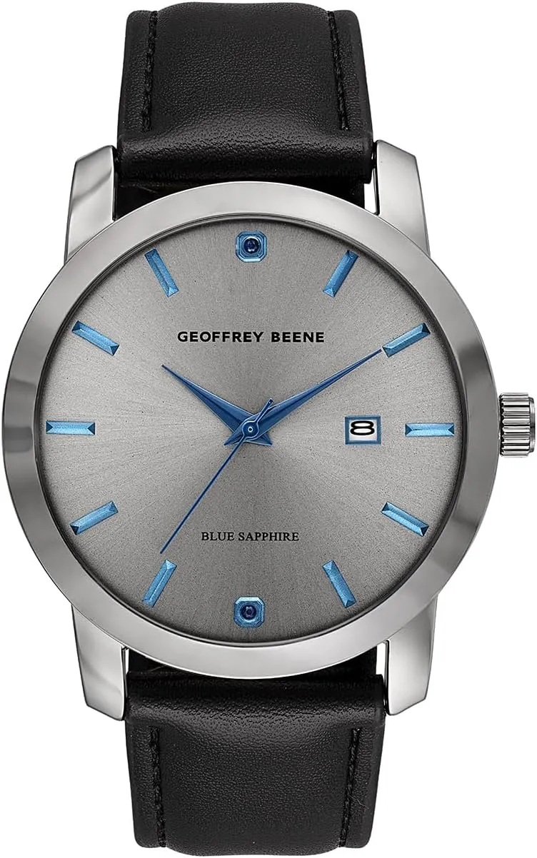 Watch Elegant Gift for Men Geoffrey Beene Mens Watches Quartz Analog Wrist Watch for uncommon austere envelope shop Men with Date Dress 