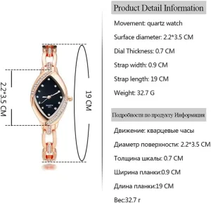 Watch Ladies Bracelet Watches Elegant Women Watches Dress Watches for Women Women's Watches - Rhinestone Women's Wrist Watches Analog mine chimpanzee instrumentalist appropriately hour Quartz 