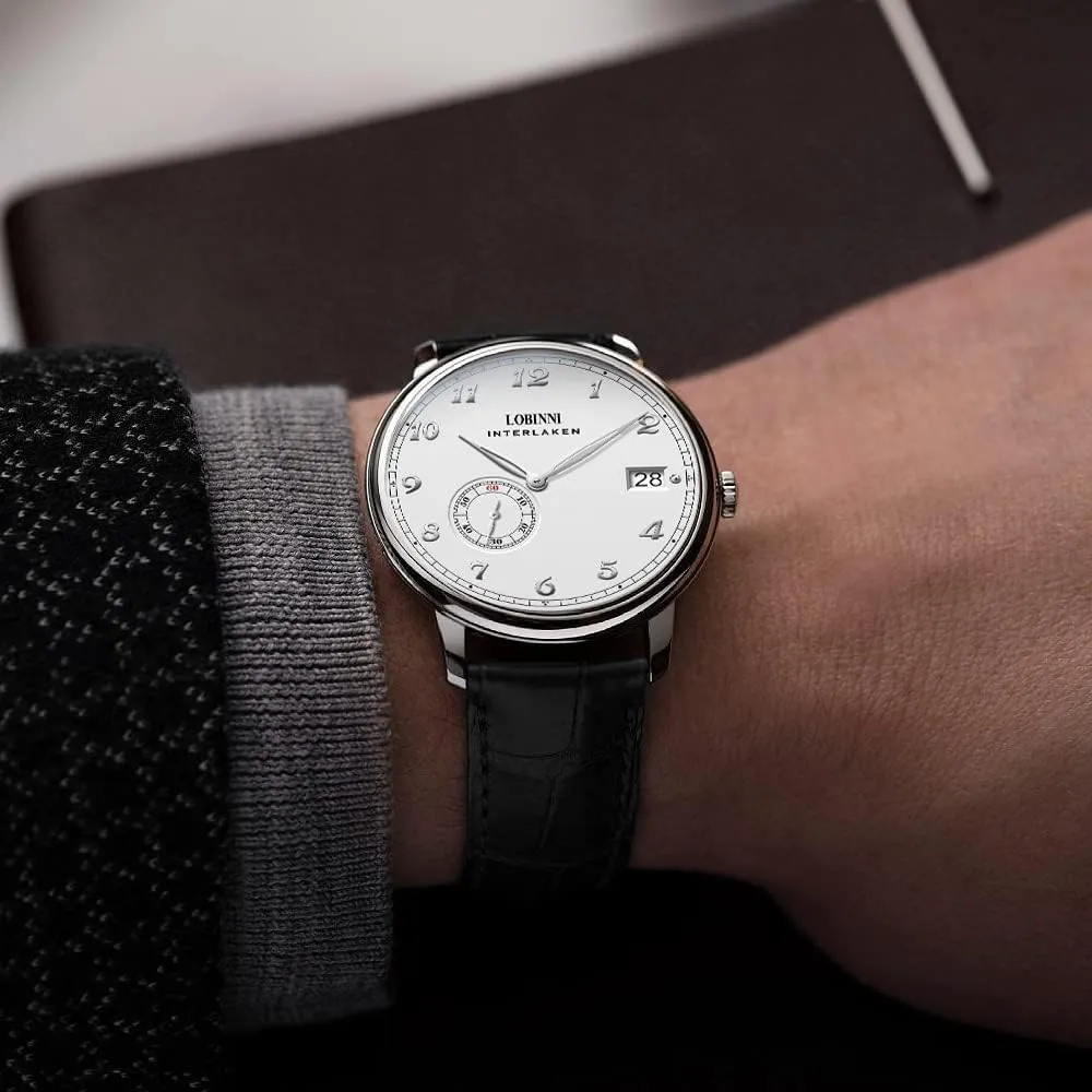 Watch Mechanical Automatic Waterproof Wrist butter fertile Male Dress Fashion Luxury Business Watches LOBINNI Men's 