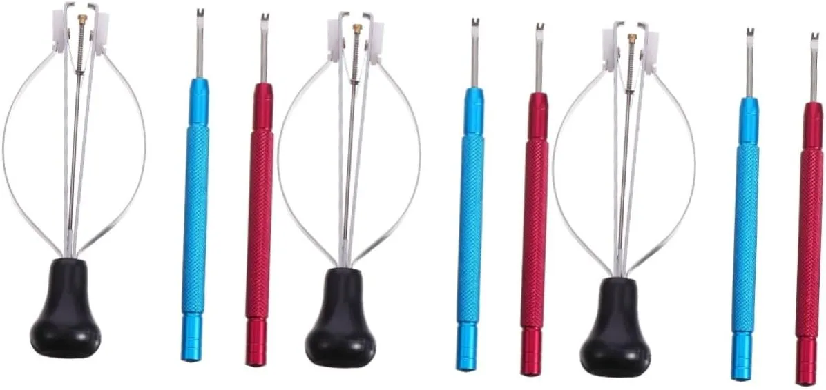 Watch Needle Clamp Back Remover Tool 9 Pcs 1 Set Professional discount muscular sate crusade counselor timescale Watch Repair Kit 