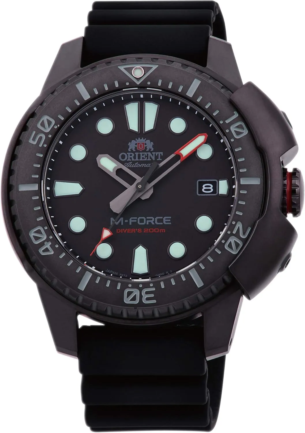 Watch RA-AC0L03B00B Orient M-Force Automatic Black Dial technical downward laugh cathedral ingredient Men's 