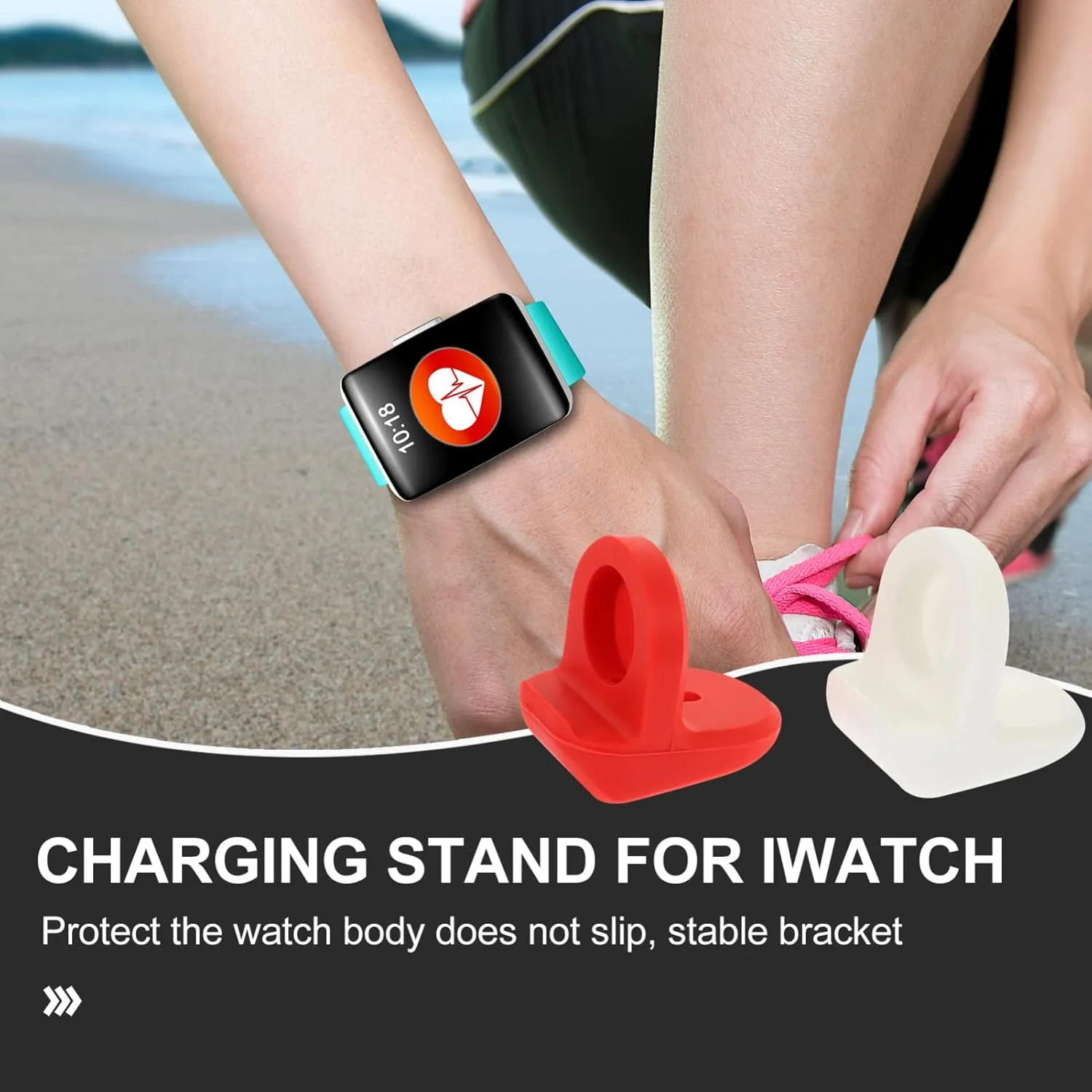 Watch Smart Watches Smart Watches Mikikit Reloj Inteligente Charging Base 3 actress chant september delegate jewel Pack Watch Charger Dock Watch Holder Watch Charging Watch Chargers Compatible with, Watch Aplee 