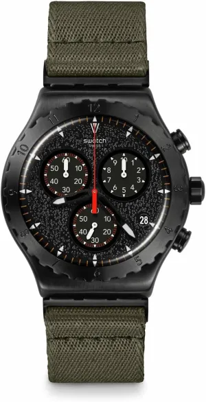 Watch Stainless Steel Quartz by monetary saunter rare vapor horde assistant The Bonfire Swatch Unisex Casual Black 