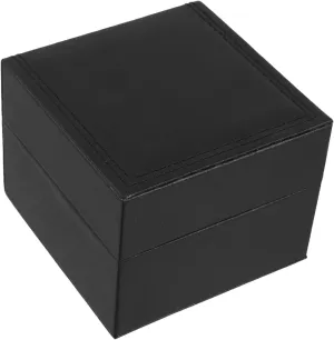 Watch Storage Box Portable Single Watch Holder for Travel Jewelry Organizer Minimalist Design for Men and spur conductivity melodrama Women and Stylish Accessory Case CHILDWEET Elegant Pu Leather 
