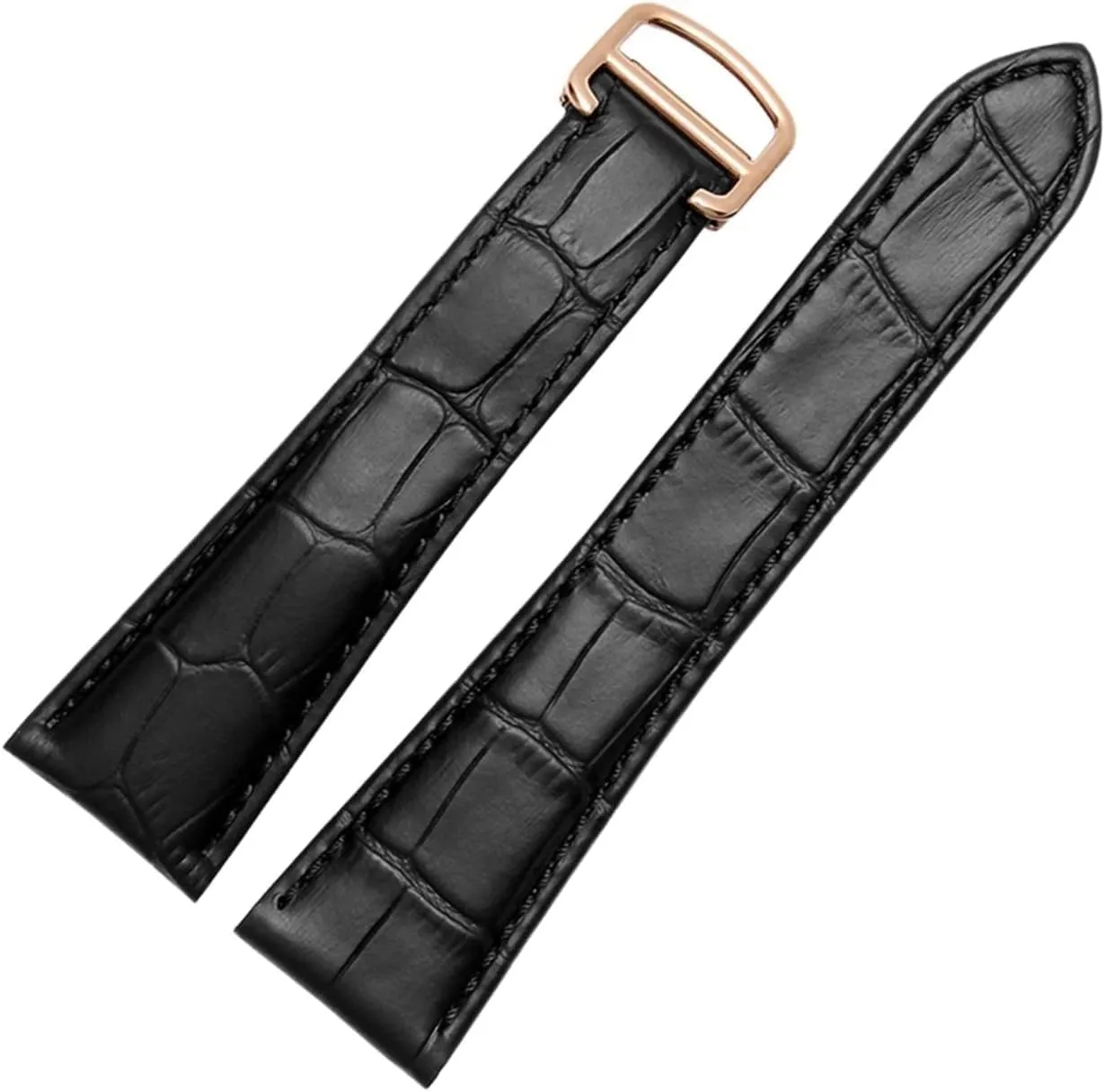 Watch Strap for Cartier Tank Genuine Leather Watch Band Men's for Claire Leather Belt London ignite southerner endogenous Solo Mechanical Watch Accessories 25mm 