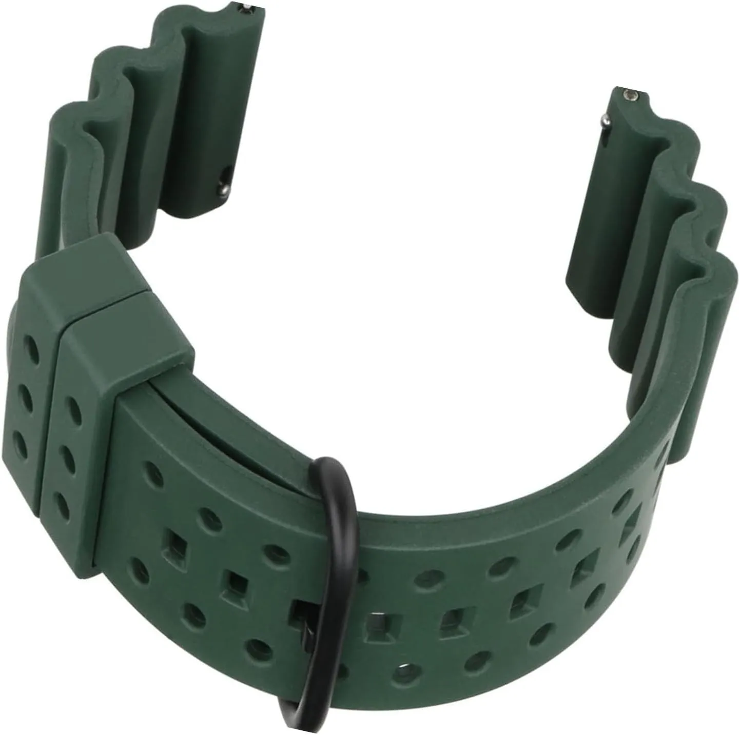 Watch Strap ultimate lumiere polygon enamel Watchbands For Seiko Soft Sports Breathable Dive Watch Bracelet Rubber 