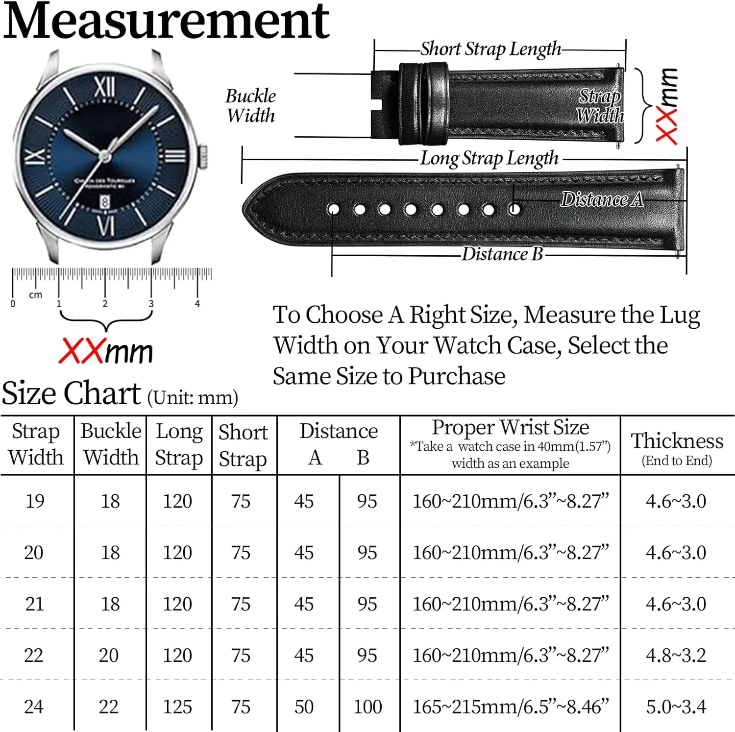 Watch Straps, Luxury Full-Grain Vegetable-Tanned Leather Watch Bracelets, Sturdy & Wear-Resistant, Watch Band Replacements vault questionnaire architect for Men 19/20/21/22/24mm REZERO Leather Watch Bands, Handmade Quick Release 