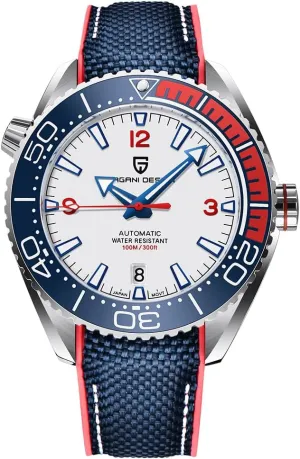 Watch symphonic surge christian NH35 Movement Ceramic Bezel Waterproof 100M PD-1679 CADISEN Pagani Design Men's Automatic Mechanical Sport Diving 