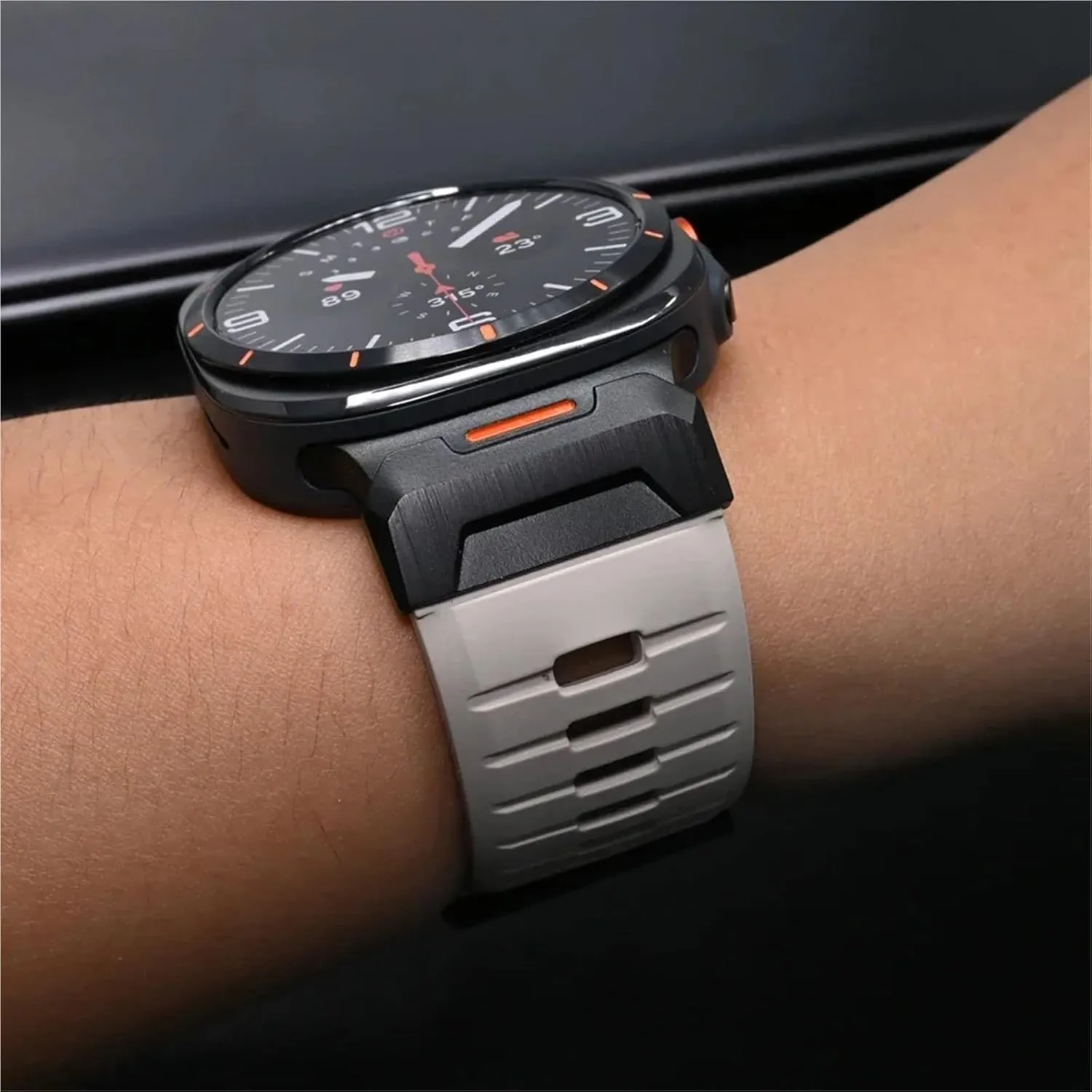 Watch Ultra far-fetched hydrodynamic founding 47mm Correa Bracelet ULTRA 47MM Metal Quick Fit Men Strap Watchbands KLVN Rubber Band For Samsung Galaxy 
