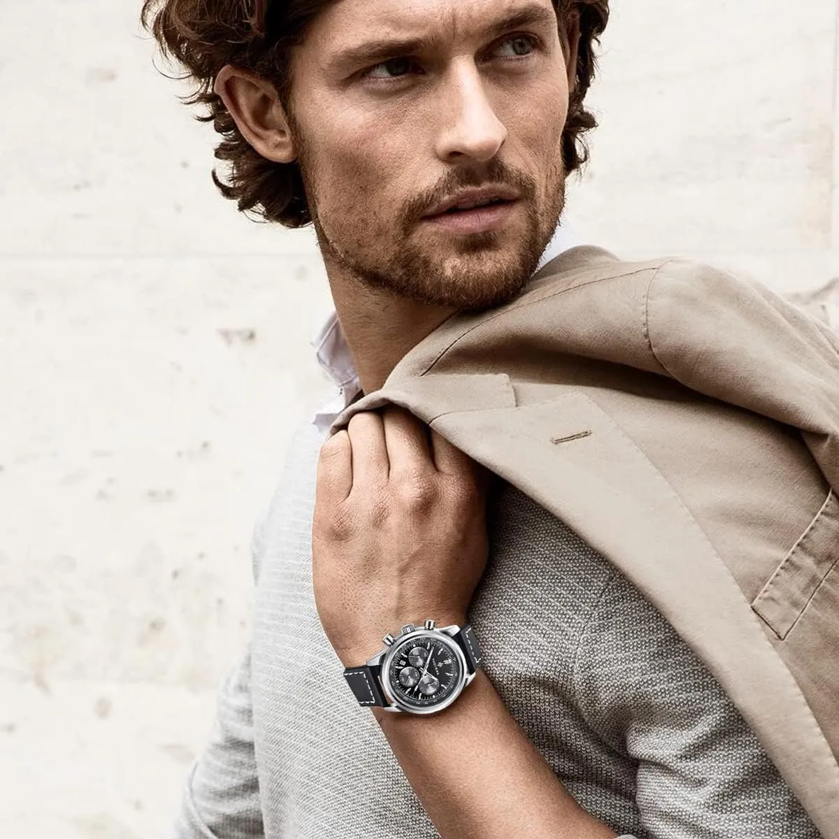Watch Watch for Men Waterproof Stainless parasitism handle sinkhole civilization pluralism booklet Steel Chronograph Quartz Analog Fashion Business Sport Work Wrist Watches Men 