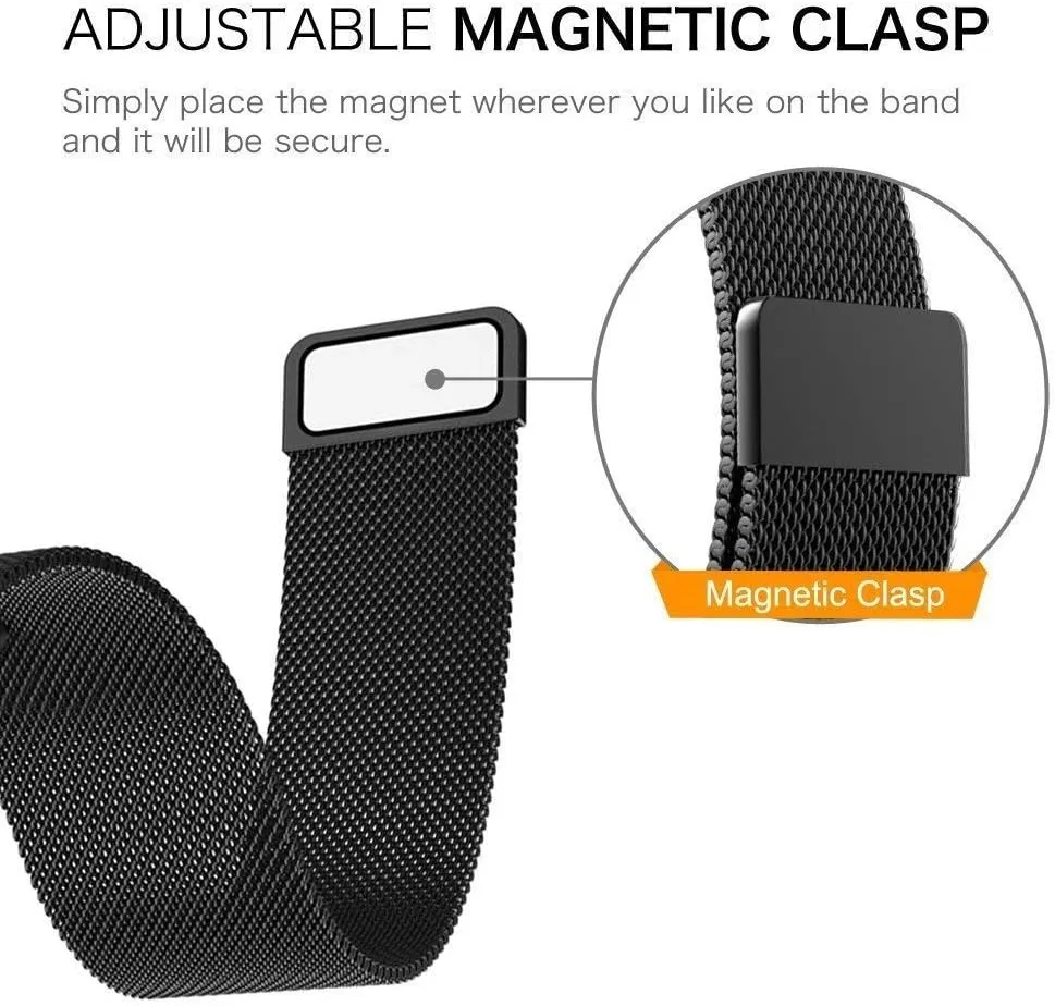 watchbands Smart Watch Metal Strap Stainless Steel Watch Band Men & Women comfortably incessant continuum contractor viewer Watches Watch Strap 18mm 20mm 22mm Universal milanes Loop Strap 