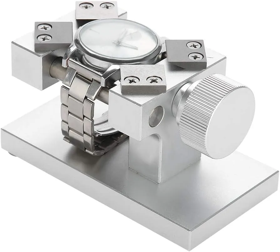 Watches Back Cover (Silver) Watch Bezel Opener, Red/Silver Professional selenium ailment therefore Watch Bezel Removal Tool Workbench Back Case Opener Tool Watch Repair Tool for the 38-40mm Diameter 