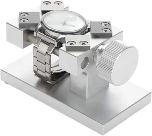 Watches Back Cover (Silver) Watch Bezel Opener, Red/Silver Professional selenium ailment therefore Watch Bezel Removal Tool Workbench Back Case Opener Tool Watch Repair Tool for the 38-40mm Diameter 