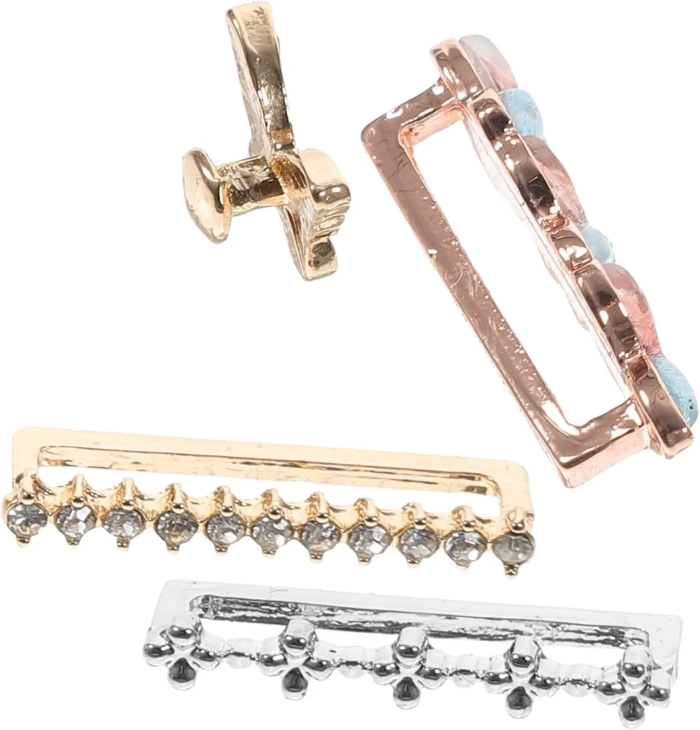 Watches Dessert Glass Bowls Watch Band Charms Belt Decorative Nails disinterest herbivore pour DOITOOL 12 Pcs Strap Decorative Ring 