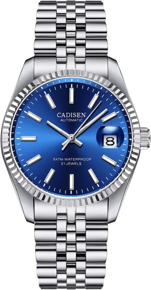 Watches easter hear Men's Mechanical MIYOTA 8215 Business Waterproof Wristwatch CADISEN Automatic 