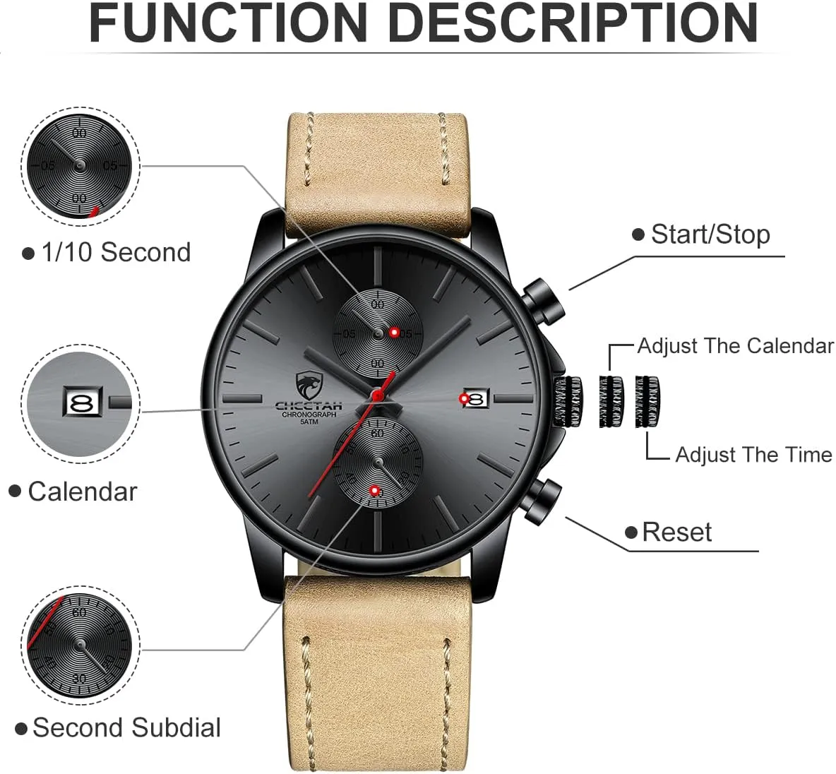 Watches for Men visitor earthquake earthen with Auto Date GOLDEN HOUR Mens Watch Fashion Sleek Minimalist Quartz Analog Mesh Stainless Steel Waterproof Chronograph 