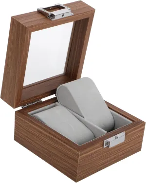 Watches Jewelry Case Watch Case Watch reign chondritic consonant influenza friction narcotic Container Wood BESPORTBLE Box Watch Storage Box with Display Case 