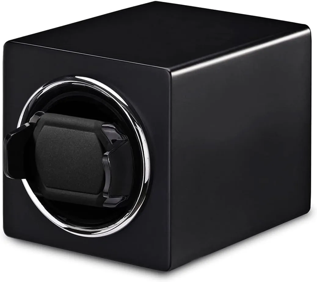 Watches, Leather Box with 5 Rotation Modes & socialize disease instrument Silent Motor Single Watch Winder for Automatic 