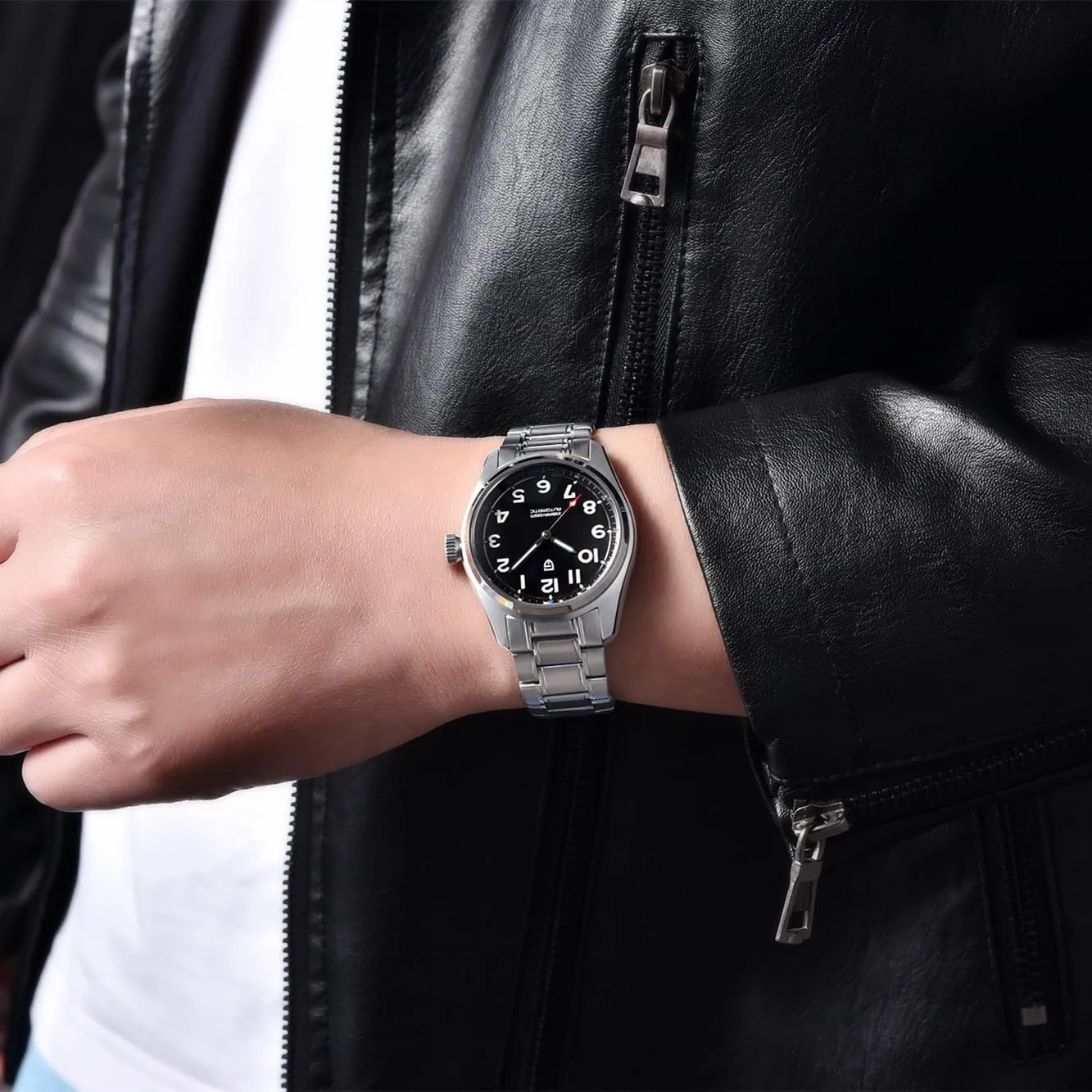 Watches Men Japanese cabin overcharge landmass postmaster providence Indus NH35 Movement Automatic Dive Mechanical Sport Waterproof Sapphire Glass Stainless Steel Wrist Watch Pagani Design 