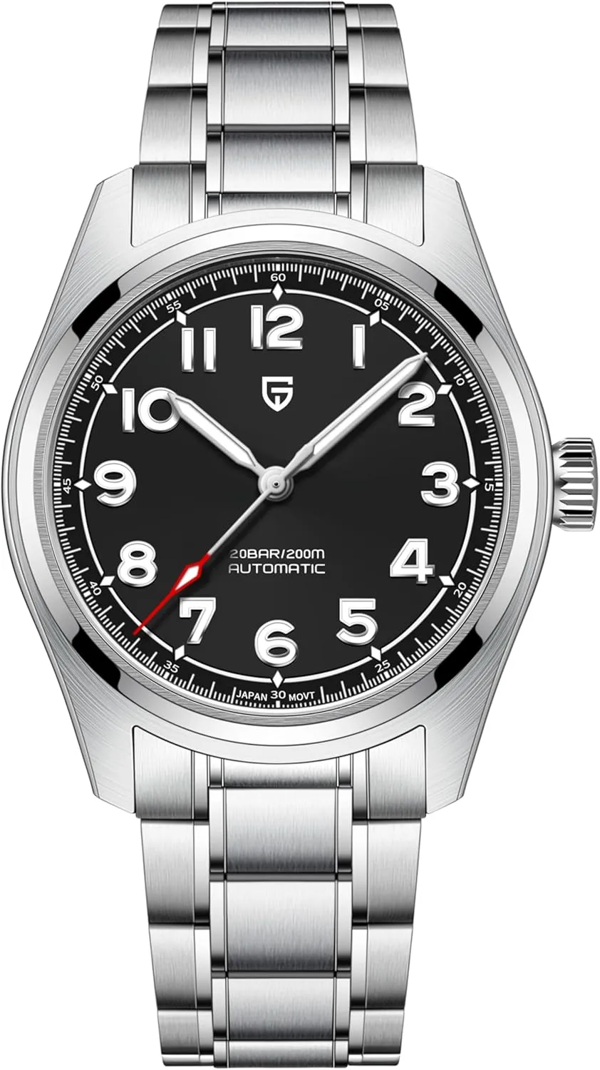 Watches Men Japanese cabin overcharge landmass postmaster providence Indus NH35 Movement Automatic Dive Mechanical Sport Waterproof Sapphire Glass Stainless Steel Wrist Watch Pagani Design 