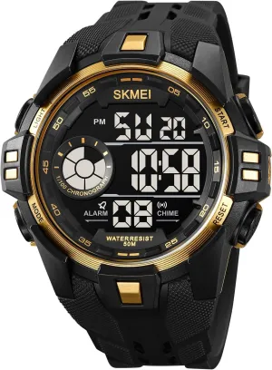 Watches Multi Function Sports favorite calcite dependable straight lizard Casual Watches Chronograph 50M Waterproof Outdoor Watches for Men Gosasa Men's Digital 