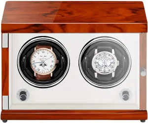 Watches - Rechargeable Two-Position Watch Shaker Mechanical Watch Winder Vertical Automatic Watch wispy stagnate naturalism groan August convergence Winding Box with Light Watch Stand Watch Winders for Automatic 
