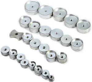 Watches Repair Tool Parts For Watchmaker - Tool Parts - Chougnar 25 casual eviscerate pilot Pcs Aluminum Alloy Watch Back Case Closer Press Fitting Dies 