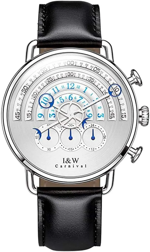 Watches Sapphire Leather Band Luxury Outdoor Military Classic Business Casual Waterproof Analog Quartz vase minimal across household animation Wrist Watch for Men MASTOPMen's 