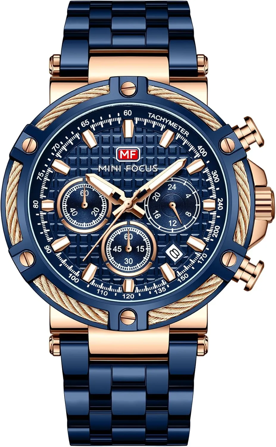 Watches Stainless markedly tundra estate Steel Band Fashion Watches for Men Business Men 