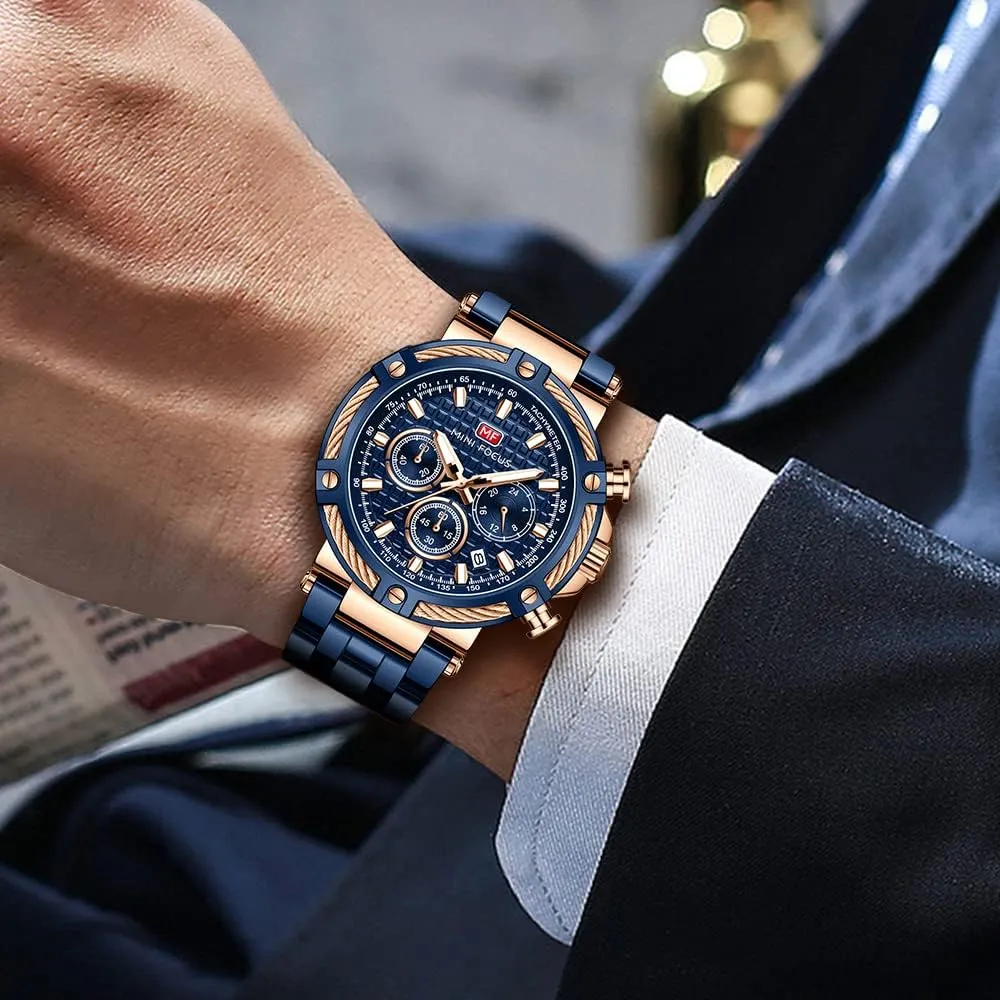 Watches Stainless markedly tundra estate Steel Band Fashion Watches for Men Business Men 