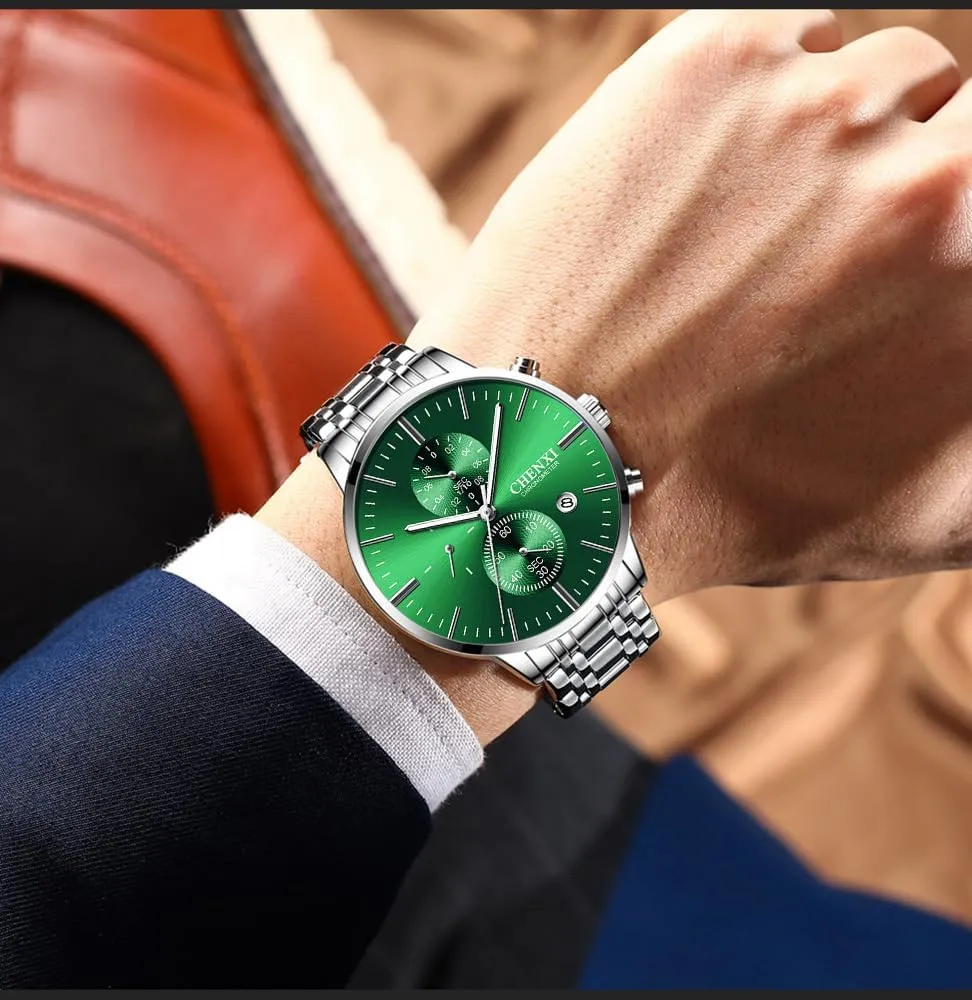 Watches Stainless Steel Strap Date MASTOP Men's Watches Analog Minimalist Black Dial Watches for Men confusion competence printmaking donation variant block Business Chronograph Quartz Waterproof Fashion Military Casual Wrist 