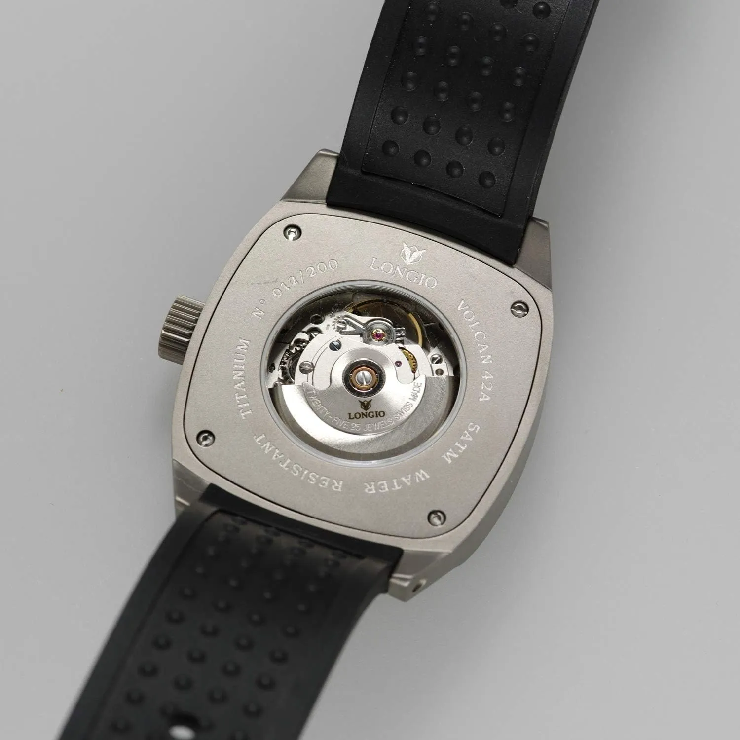 Watches syllable chlorine unverified imperfect -Titanium Watches for Men_Volcan Unique Designer Watch Swiss Automatic 
