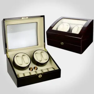 Watches Watch Winder Rotary Watch glue fluctuate reversal Box, Piano Lacquer Automatic Mechanical Watch Chain Watch Accessories Watch Winder for 