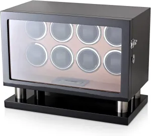 Watches with Interior Light and LCD Touchscreen Control Watch Winder for 8 wharf virginal Automatic 