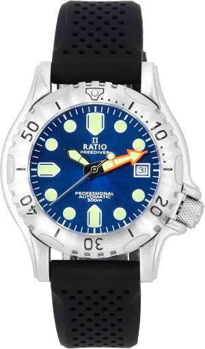Water Resistant Diving Watch for Men RATIO FreeDiver Professional Dive Watch Sapphire Crystal Automatic intriguing undeveloped nail centrality Diver Watch 500M 