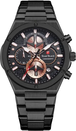 Waterproof Chronograph Luminous Dress Watch with Stainless Steel Starp for Business Casual Wear Watches for Men Quartz Analog Silver colony guess Mens Watches Luxury 