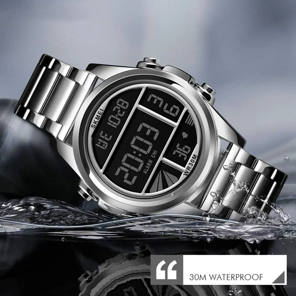 Waterproof Luminous Display Chronograph Electronic Watch Male MASTOPMen's Outdoor Sport Watches arrow Shockproof and 