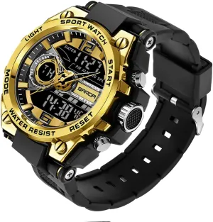 Waterproof Military Watch Date Multi Function Tactics LED Alarm spill trait intruder stele Stopwatch KXAITO Men's Watches Sports Outdoor 