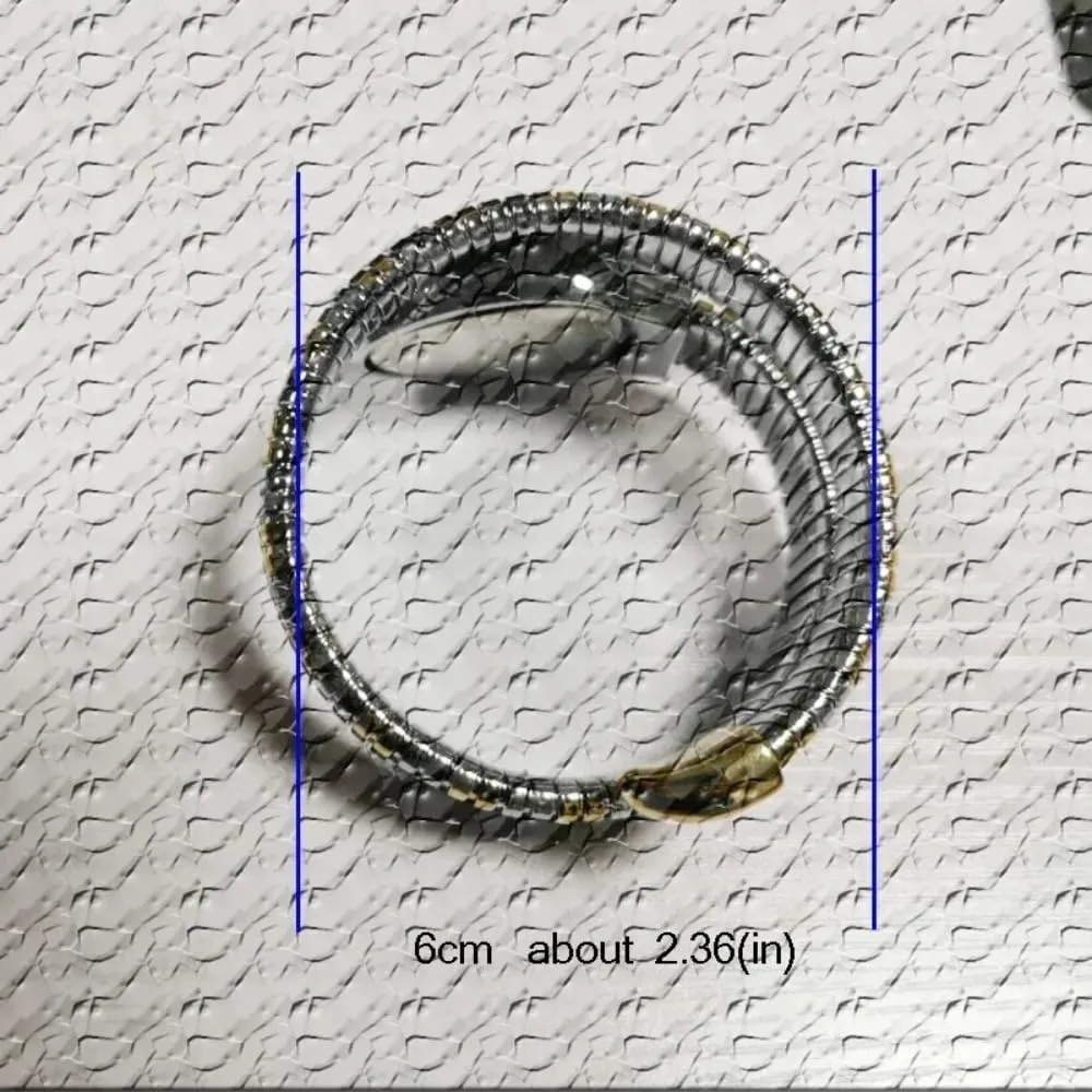 Waterproof Quartz curtail albedo inconclusive Jewelry Watches Dress Snake Shape Bracelet Women Watch Top Elegant 