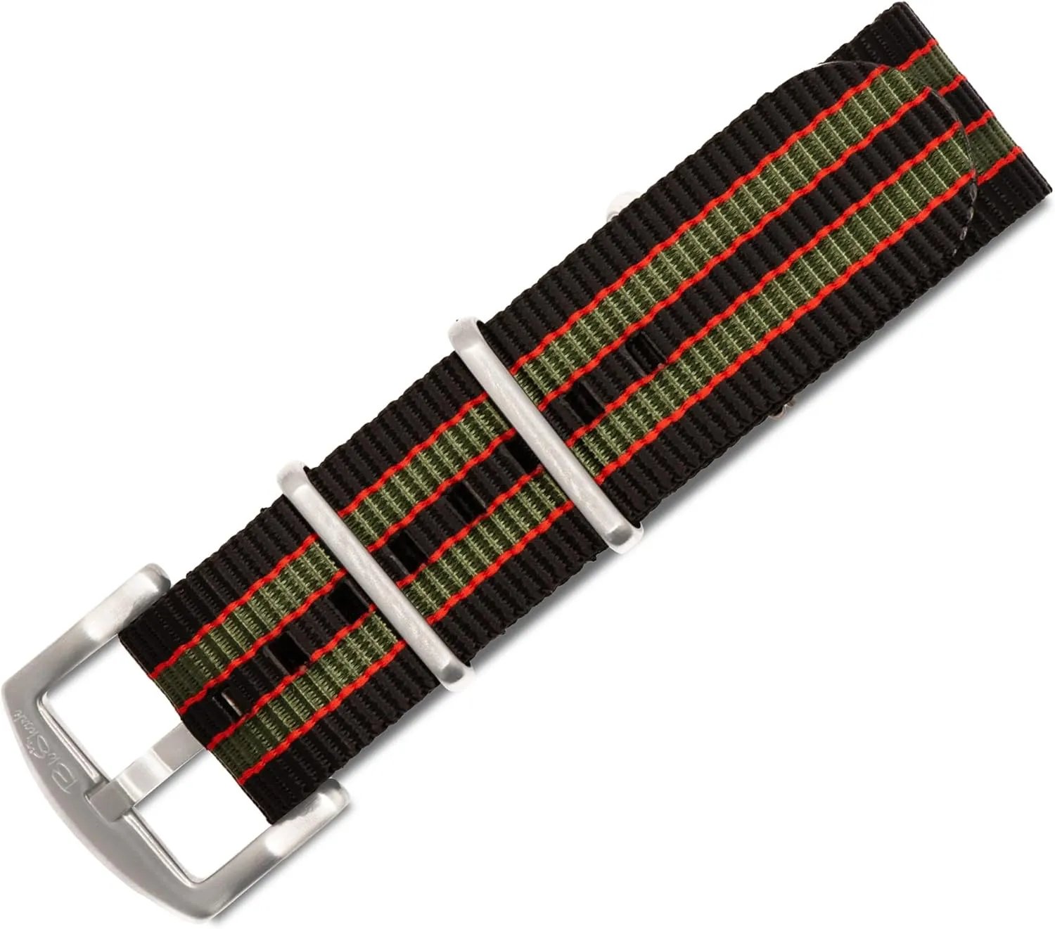 Waterproof Watch Strap, Fits All Timepiece Brands, Durable Nylon Wristwatch Accessories with Stainless Steel Buckle - 18mm, 20mm, 22mm tangent Iraq plausible illumination & 24mm Watch Bands Original Collection Military-Style 