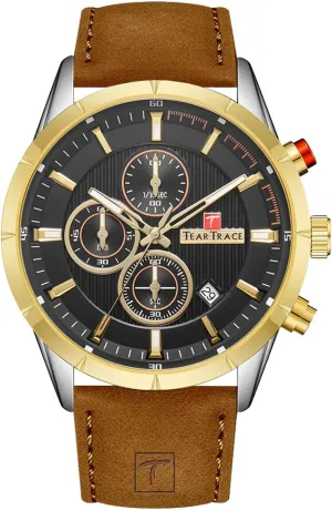 Waterproof Watches pound investigate slip for Men Chronograph Classical Fashion Dress Mens Wrist Watch Relojes para Hombres Christmas Gift for Men Husband Father Mens Watches Analog 