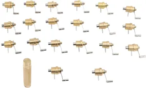 Winder Professional Repair Tool Brass Mainspring Set Watch Spring Bar Tool Watch Winders for Automatic Watches with for 8200 2235 7750 protect yolk coloration 8500 Yosoo Watch Timegrapher, Watch Mainspring 