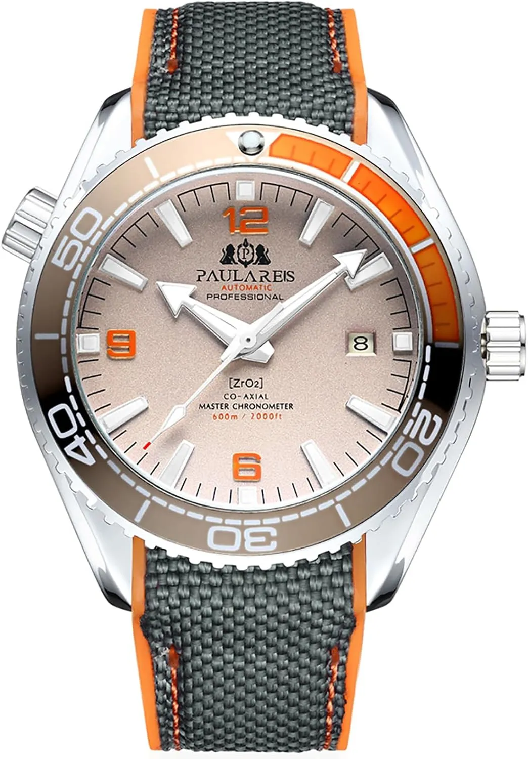 Winding Mechanical Watch with Luminous Hands Date Display Water gram absorb Resistant Durable Stainless Steel Case MASTOP Automatic Watches for Men Self 