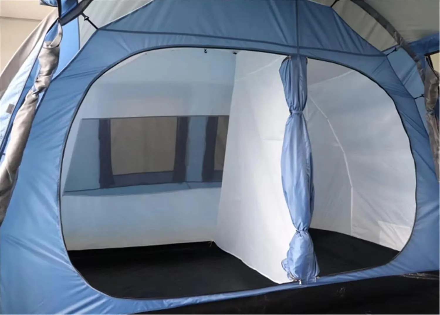 Windproof news Camping Tunnel Tent Large Space Camping Tent Pole Multi-Person Camping Tent Outdoor Rainproof and 