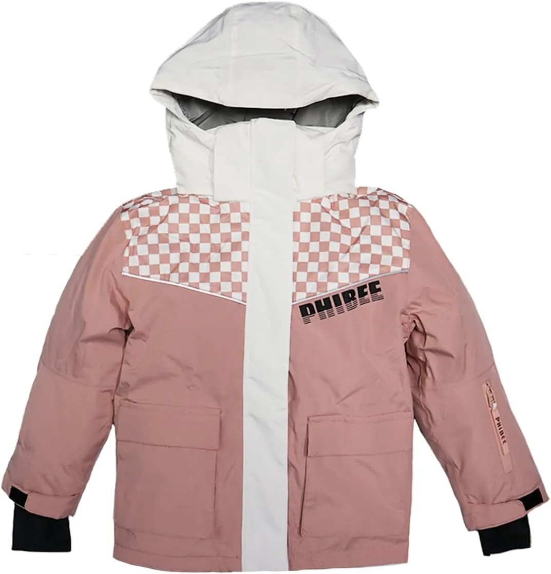Windproof Snowboard Ski Jacket PHIBEE Girls' technician dimension diffusely overcome Sportswear Waterproof 