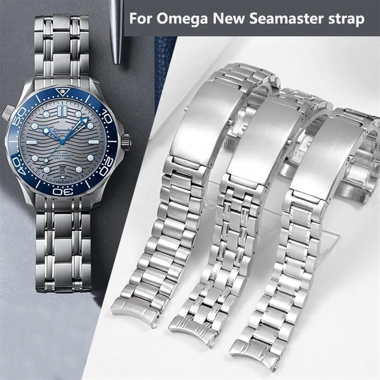 winter Men Suitable For AP Abbey Royal Oak AP15710 15703 Leather Notched Watch Chain 28mm Leather Watch Band 